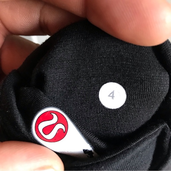 Lululemon Groove Black Pants Size 4 - Picture 6 of 6